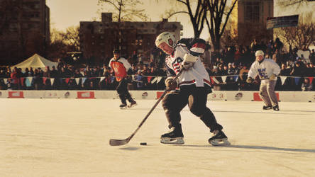 Pond Hockey Wallpaper