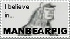 MANBEARPIG stamp