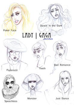 Gaga Sketches