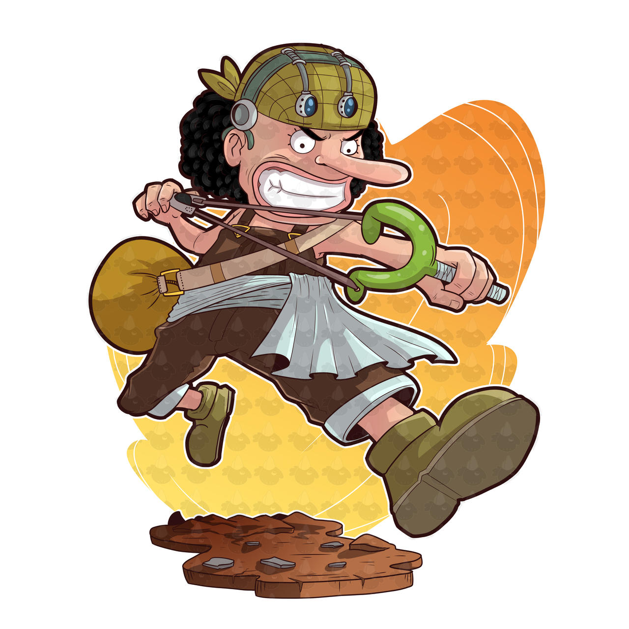 Usopp Chibi by loganue on DeviantArt