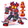 Chibi Kamen Rider Agito Bruning Form