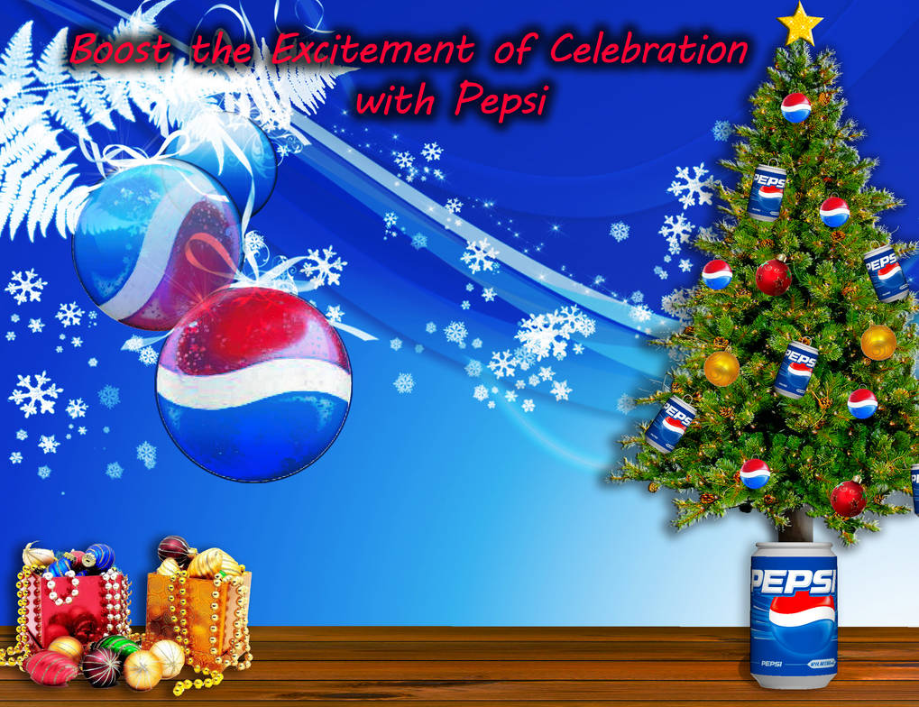 Pepsi Christmas Artwork by rahuldagli on DeviantArt