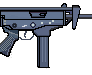 Pixel art:PP-91 Kedr Submachine gun