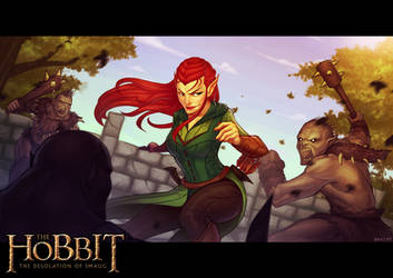 Lady Tauriel fan art