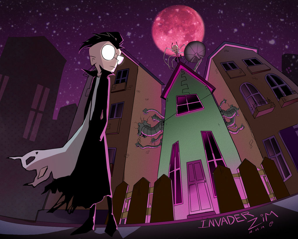 invader zim by ohthree on DeviantArt
