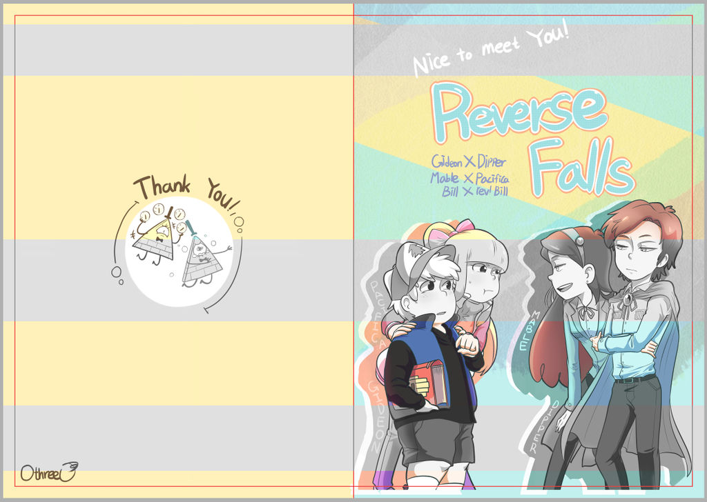 Ohthree reverse falls by ohthree on DeviantArt