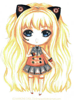 Chibi SeeU in Watercolor