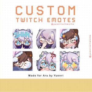 Custom Emotes for Aru - 2nd Set