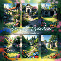 SECRET GARDEN / Wallpaper Pack #9