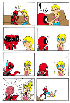deadpool and his girlfriend 3