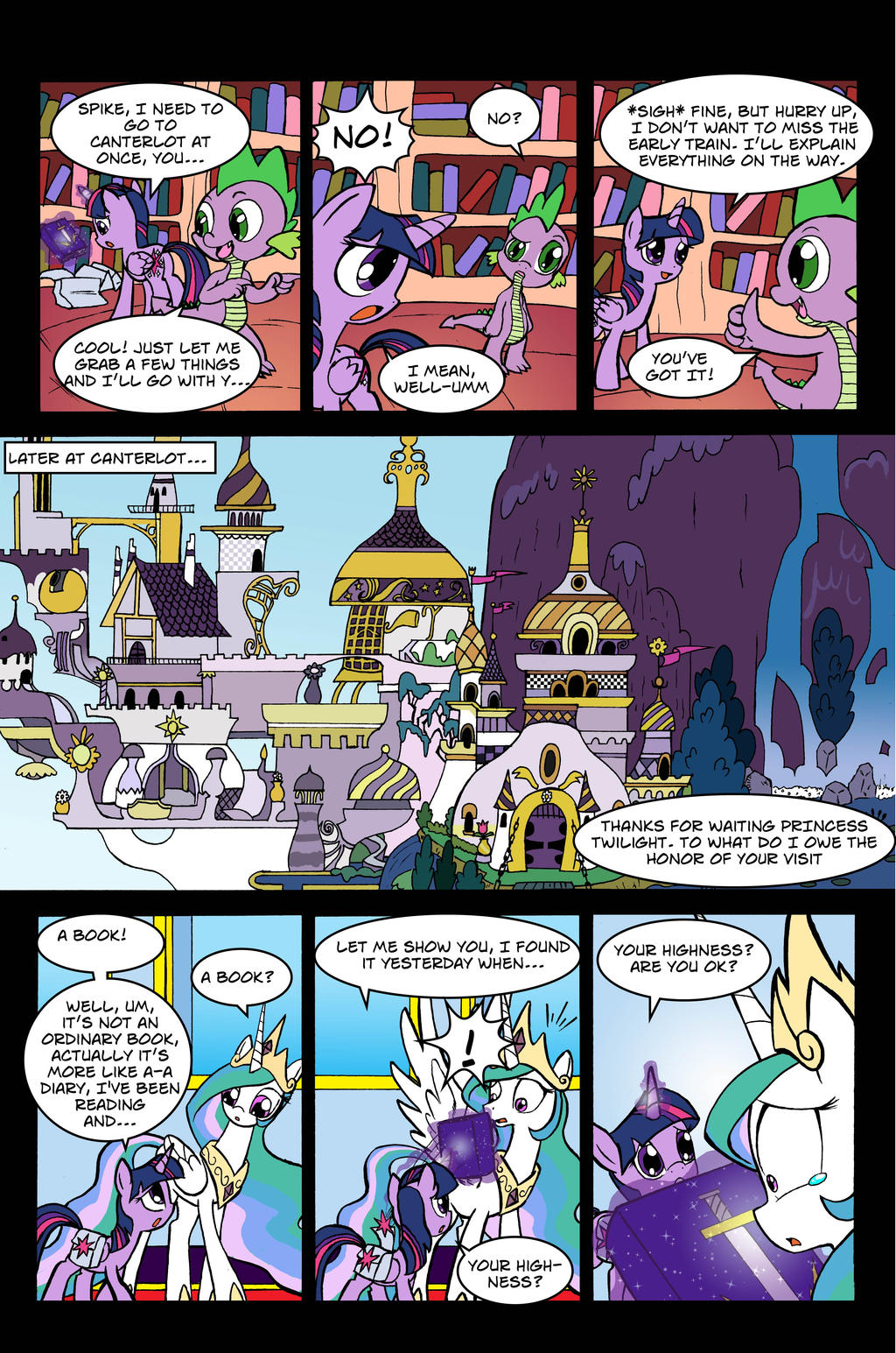 Mlp Retcon Deviantart MLP returns, Endings and Beginnings Pag 07 by Leon-Z on DeviantArt