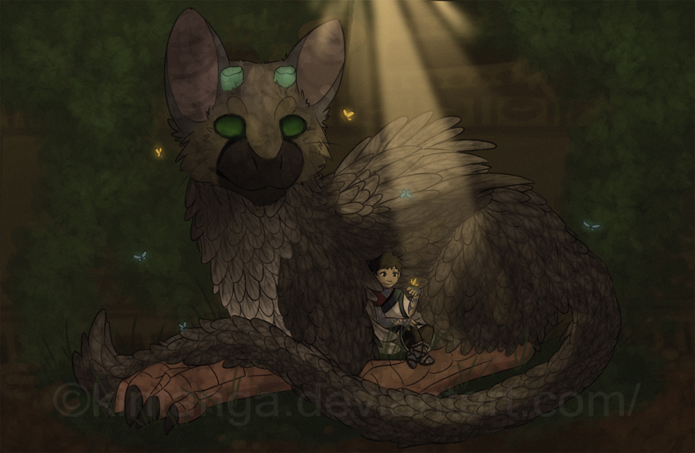 The Last Guardian - Trico by RubyFeather on DeviantArt