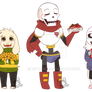 .Undertale: Metacon2016 Chibis.+