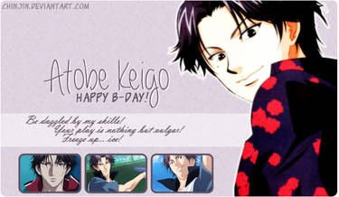 Happy B-Day Atobe Keigo