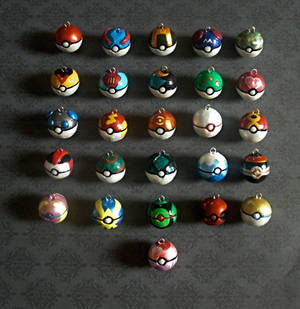 Pokeball Charms