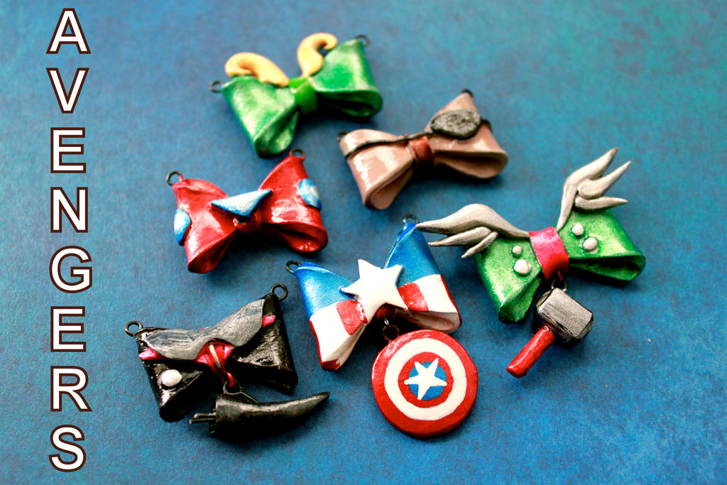 Avengers Bow Charms
