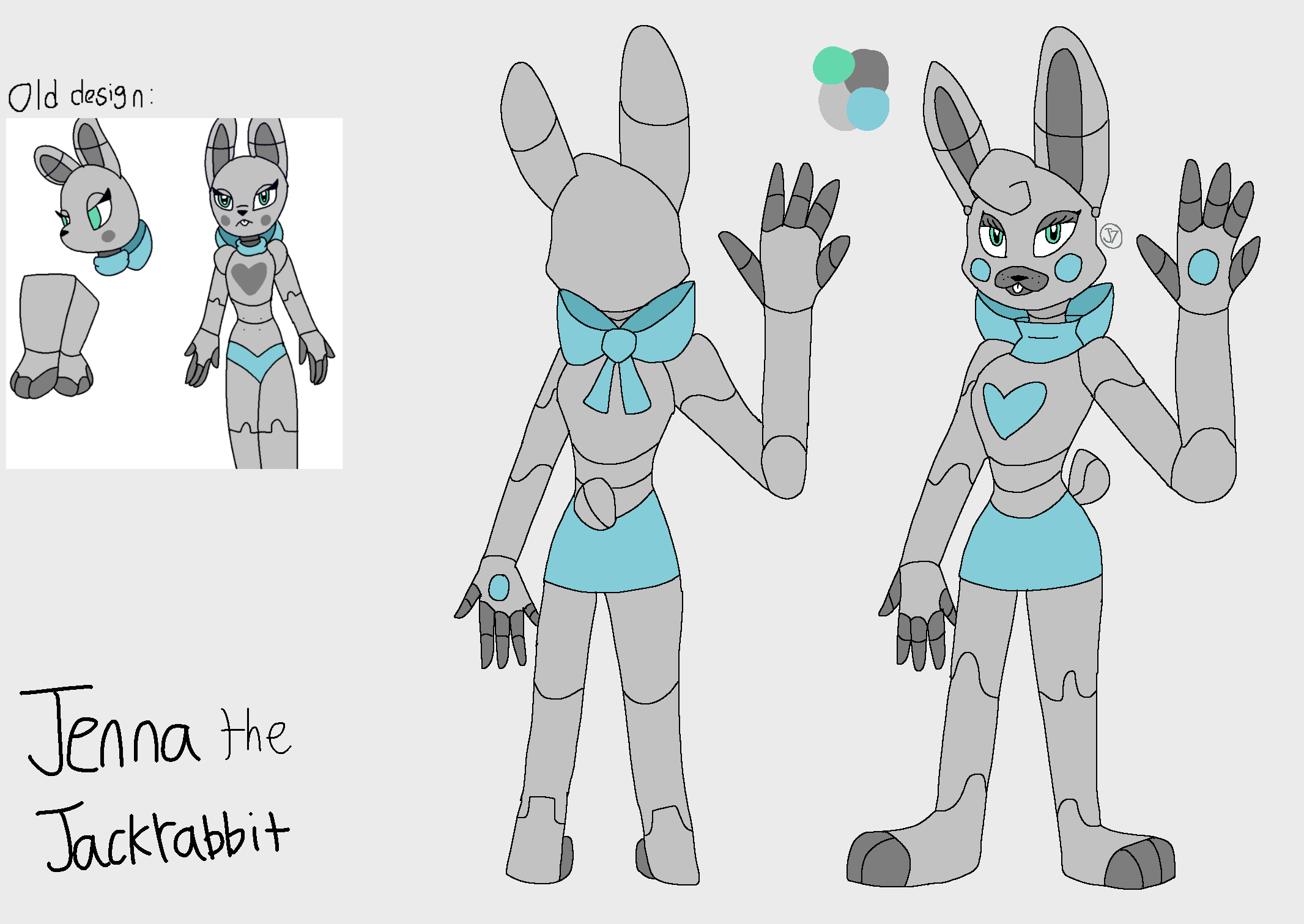 Jenna the Jackrabbit {2020 ref} by J7-Nebula on DeviantArt