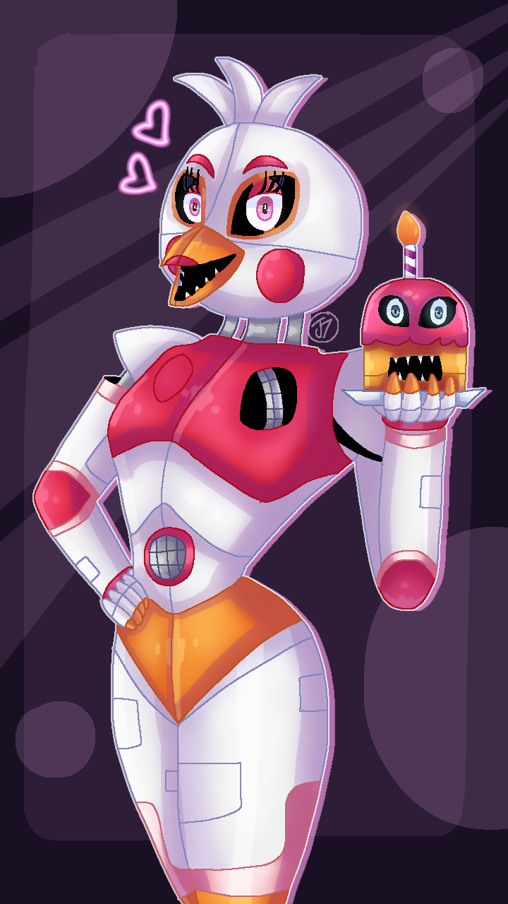 J7-Nebula on Game Jolt: Funtime Chica #fnaf #art