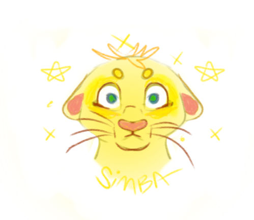 Simba sketch {The lion king} by hanmcwan on DeviantArt