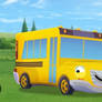 The Magic school bus (Roary the racing car style)