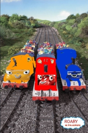 Roary and friends poster by Robotchickentobygets on DeviantArt