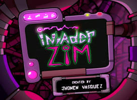 Invader Zim Title Card
