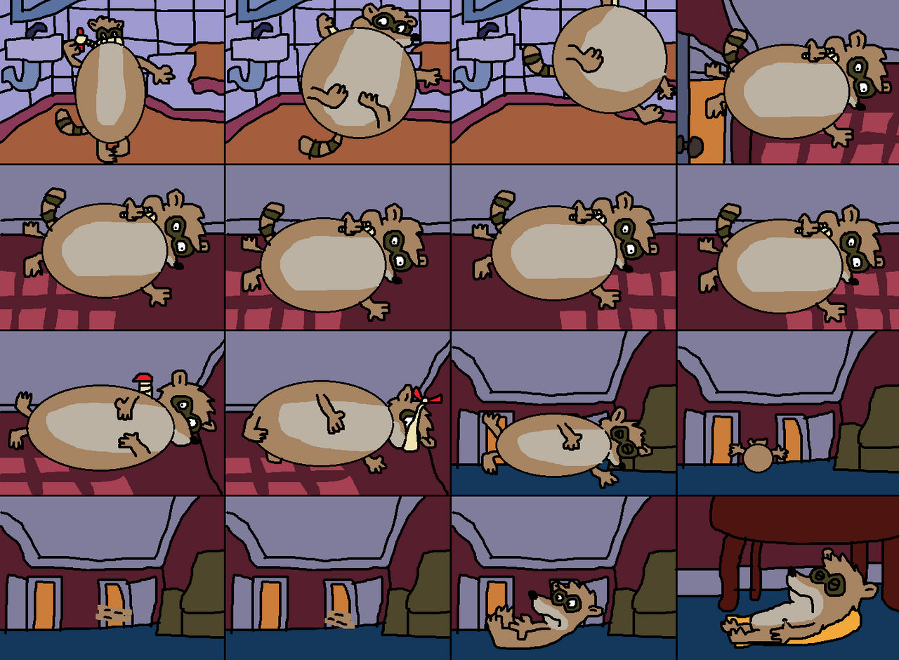 Musical Fat Inflation Rigby Inflation Comic by TritonVikings9066 on DeviantArt