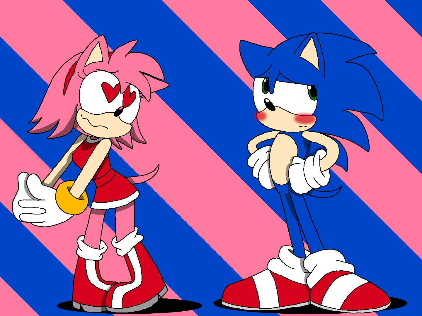 Sonic X Amy by Noe0123 on DeviantArt