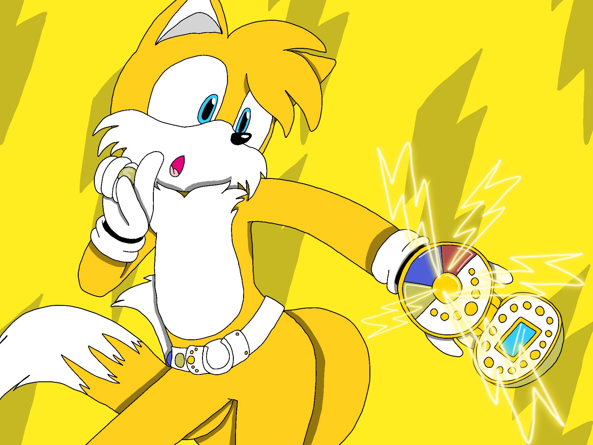 Tails transforming into Super Tails! : r/SonicTheHedgehog