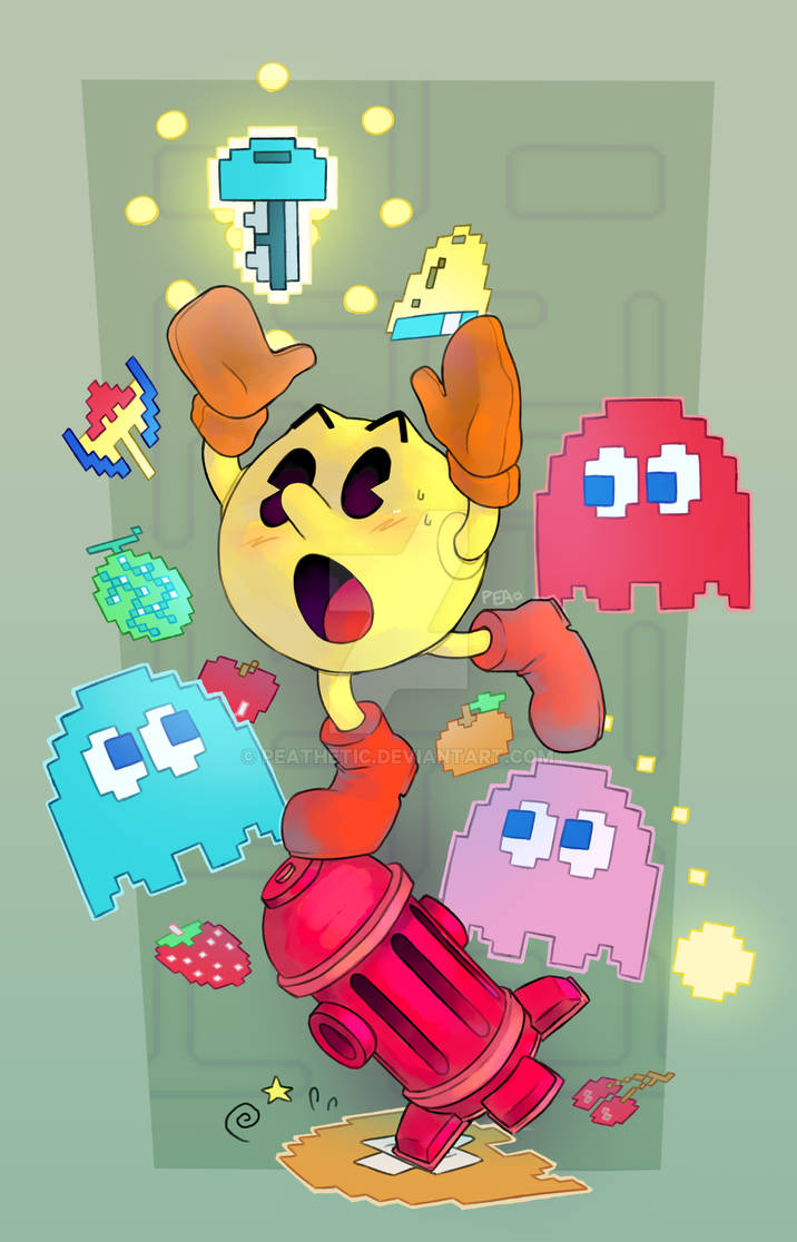 Here Comes Pacman! by PeATHETIC on DeviantArt