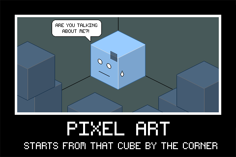 Pixel Art Motivational Poster