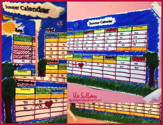 Summer Calender ..