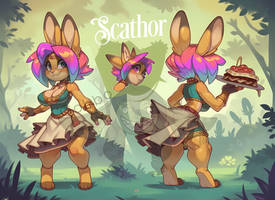 Fluffy Adoptable Scathor [Open]