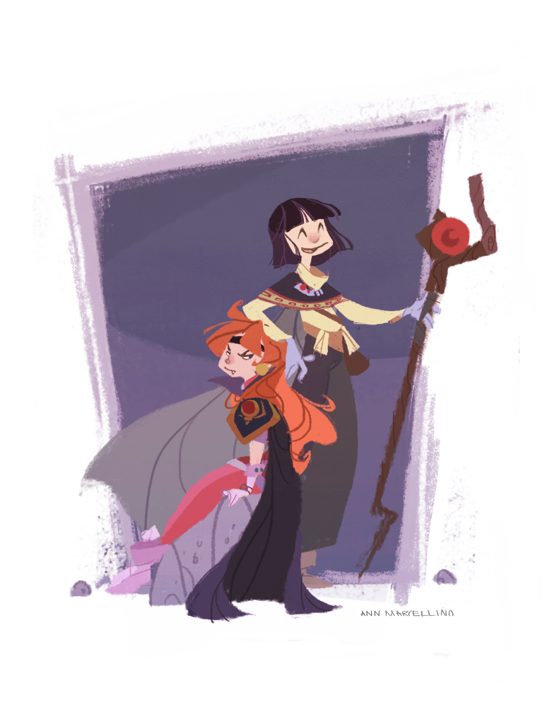 Lina and Xelloss