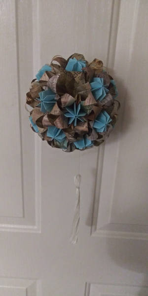 Origami Kusudama (Decorative Flower Ball)