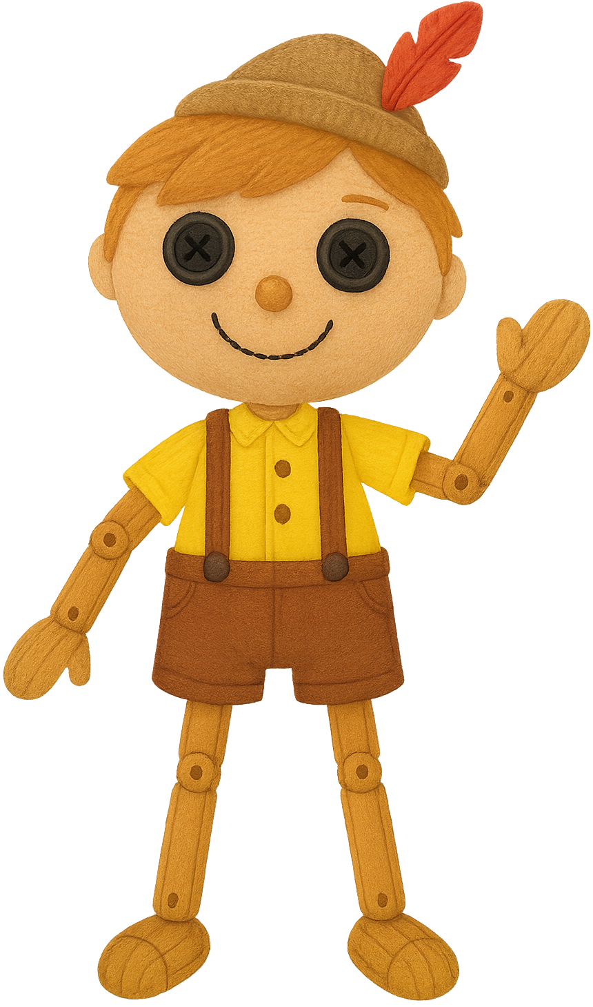 Fanmade Lalaloopsy doll - Pinocchio
