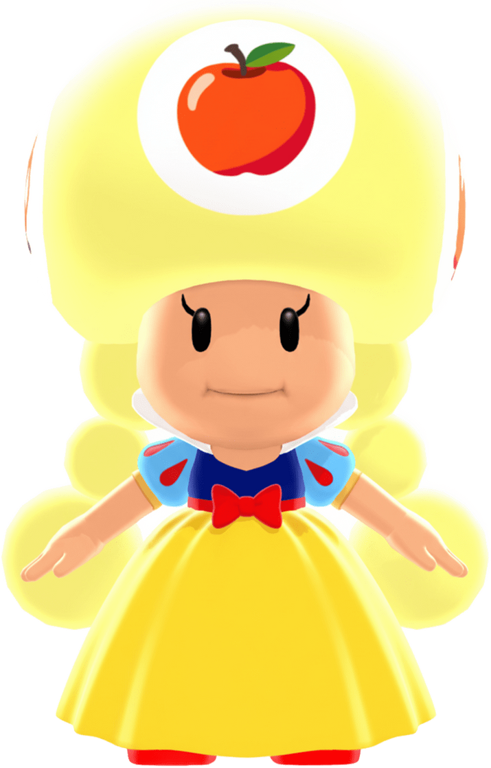 Disney Tale Toads - Snow White Toadette by domasan12 on DeviantArt