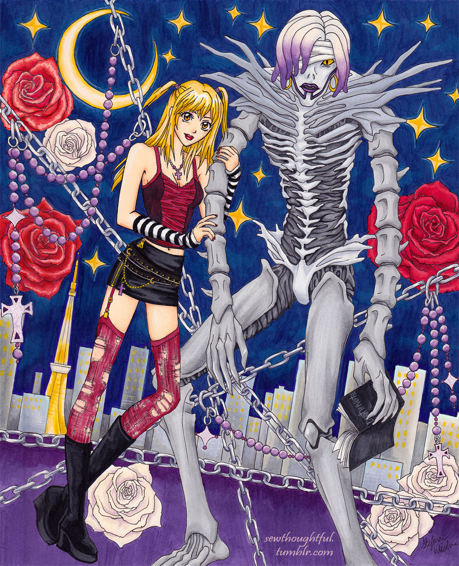 Misa And Rem Death Note By Shadowhearts On DeviantArt.