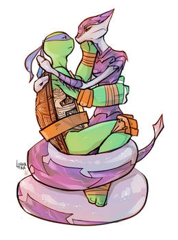 Tragic duo - TMNT commission