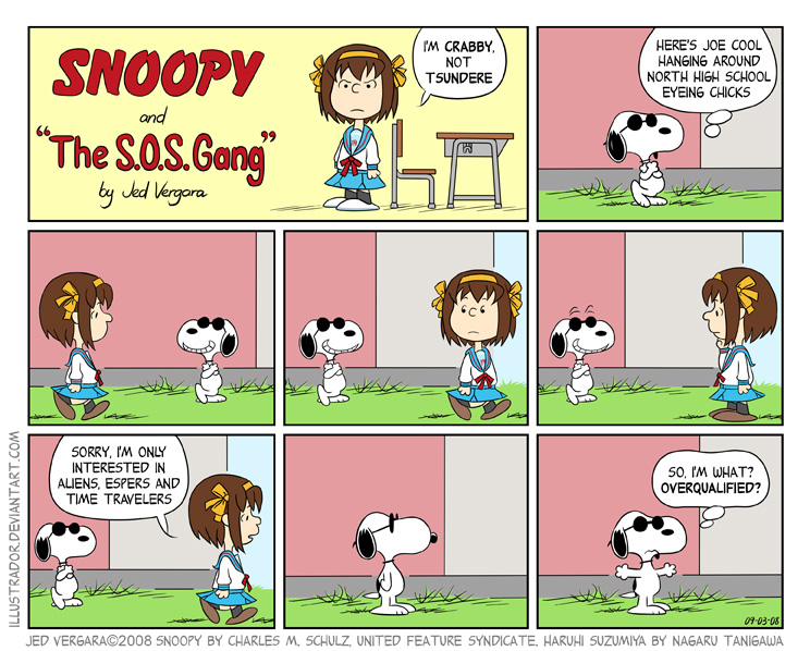 Snoopy and the S.O.S. Gang by illustrador on DeviantArt