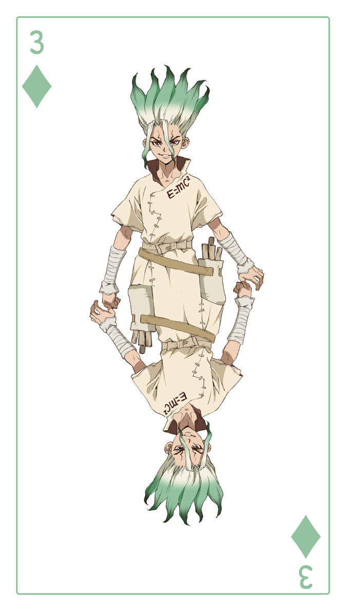 Senku card by Cassalii on DeviantArt