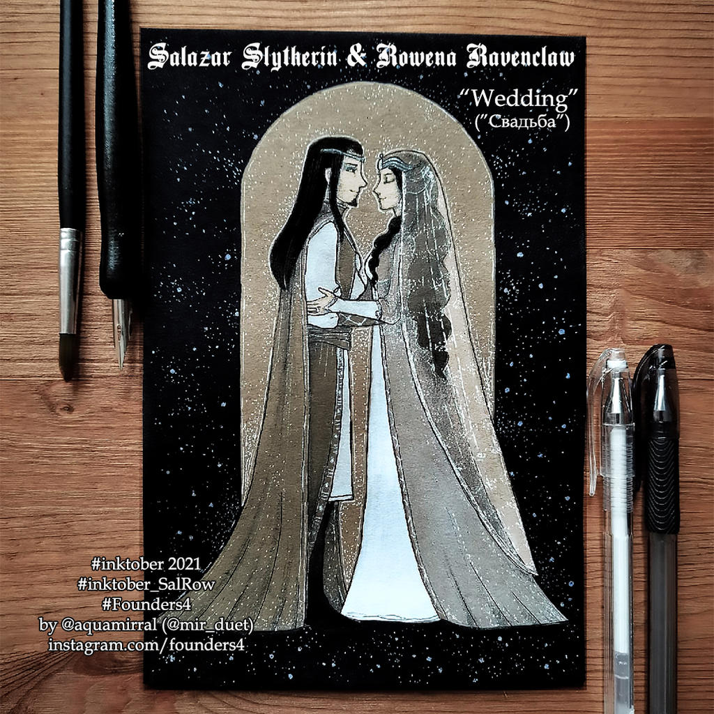 Rowena and Helena Ravenclaw by Aquamirral on DeviantArt