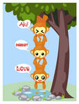 Monkeys. by Tamabit
