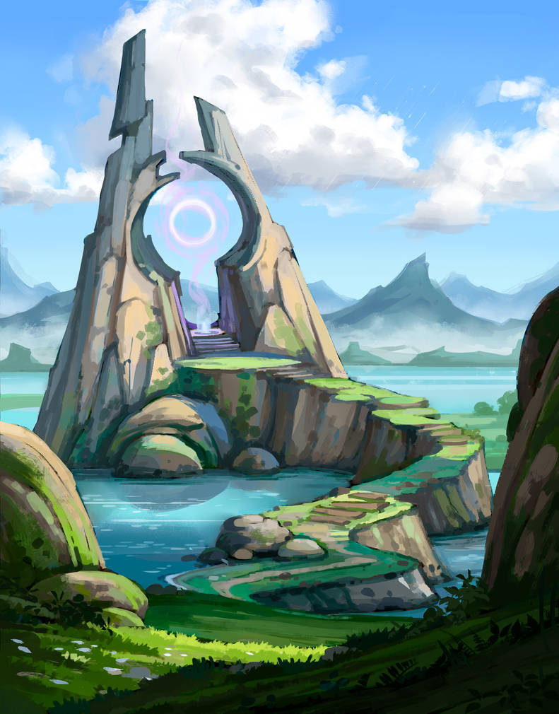 Magic portal by Dannaannet on DeviantArt