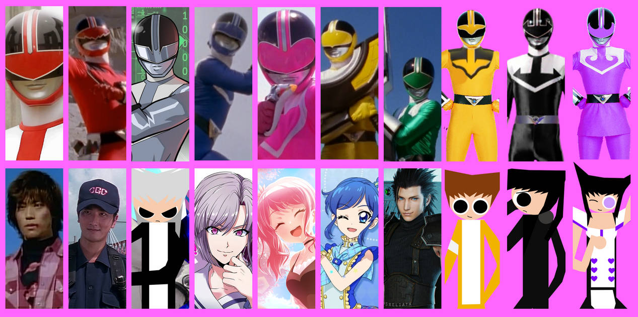 Power Rangers Time Force (Full team) by Manie1234 on DeviantArt