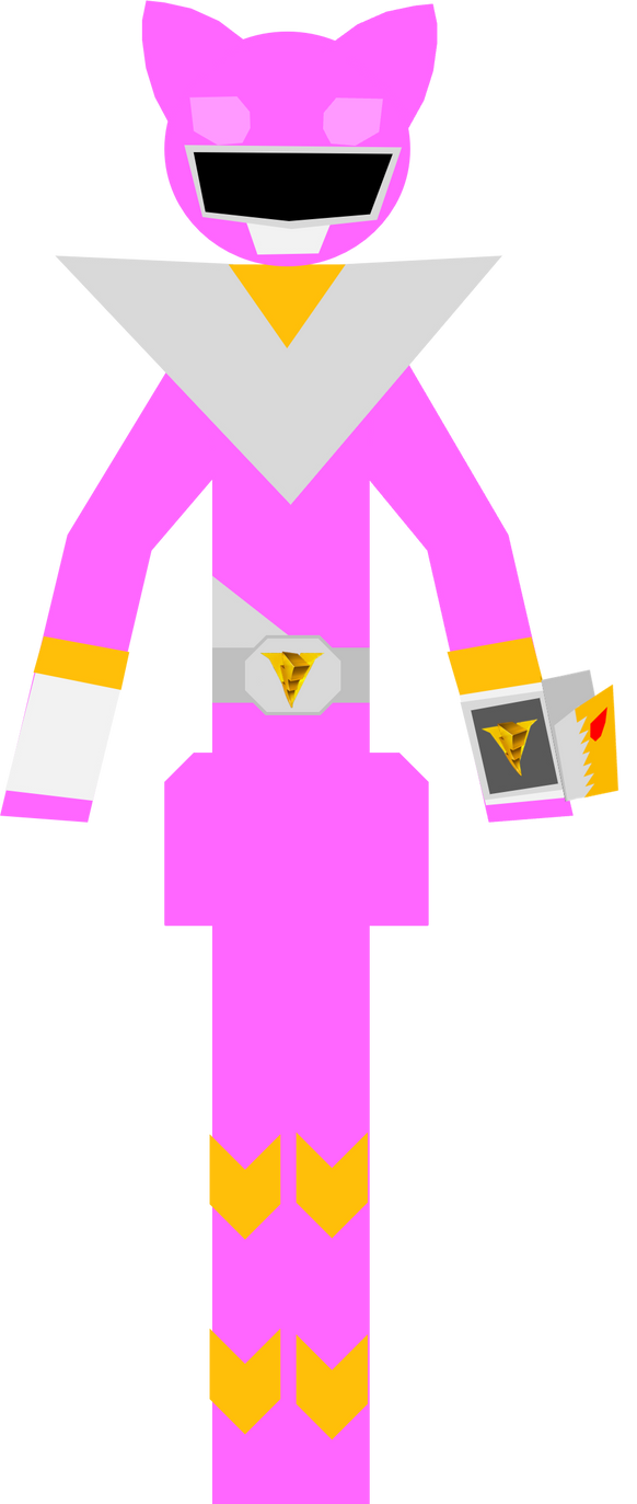 Zodiac Pink Ranger (Cat) by Manie1234 on DeviantArt