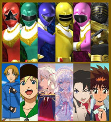 Power Rangers Zeo Elements
