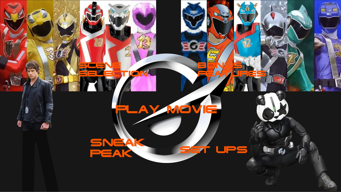 Power Rangers RPM Z Gear Begins - DVD menu by Manie1234 on DeviantArt