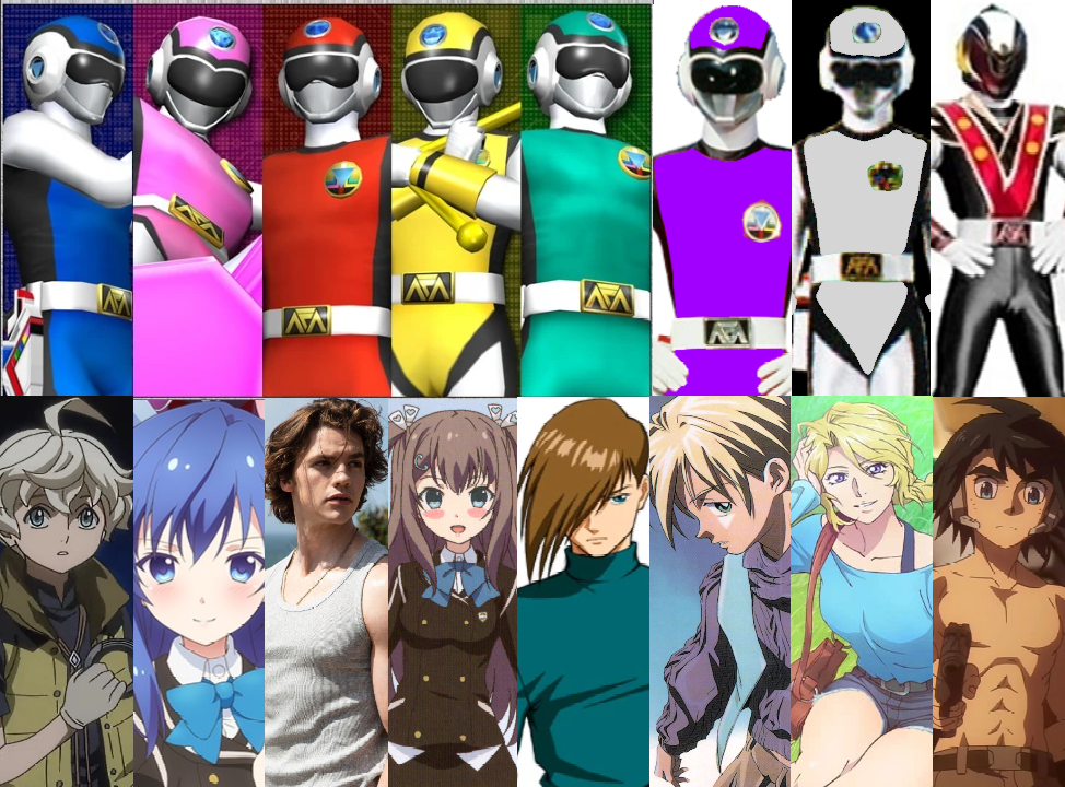 Power Rangers Prism Borgs by Manie1234 on DeviantArt