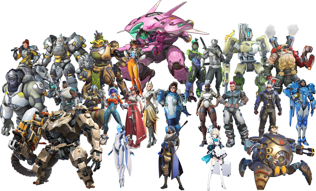 Overwatch Team (v2) by Manie1234 on DeviantArt